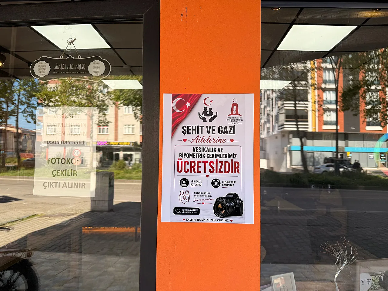Şehit ve gazi yakınlarına ücretsiz fotoğraf hizmeti