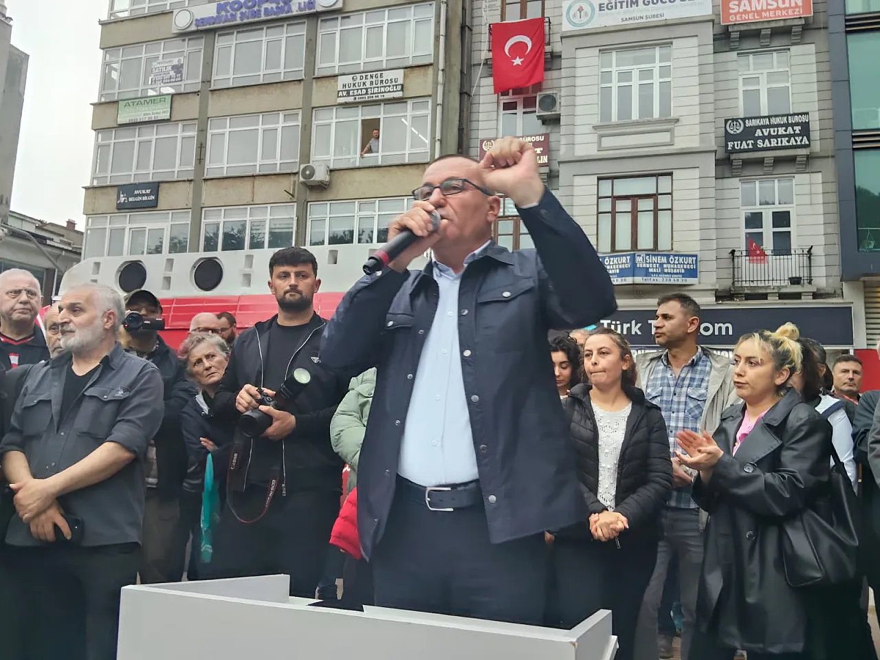CHP Samsun 'Yargı Üzerinden Siyaset Dizaynına İzin Vermeyeceğiz'