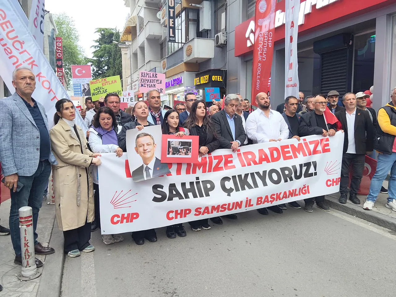 CHP Samsun 'Yargı Üzerinden Siyaset Dizaynına İzin Vermeyeceğiz'