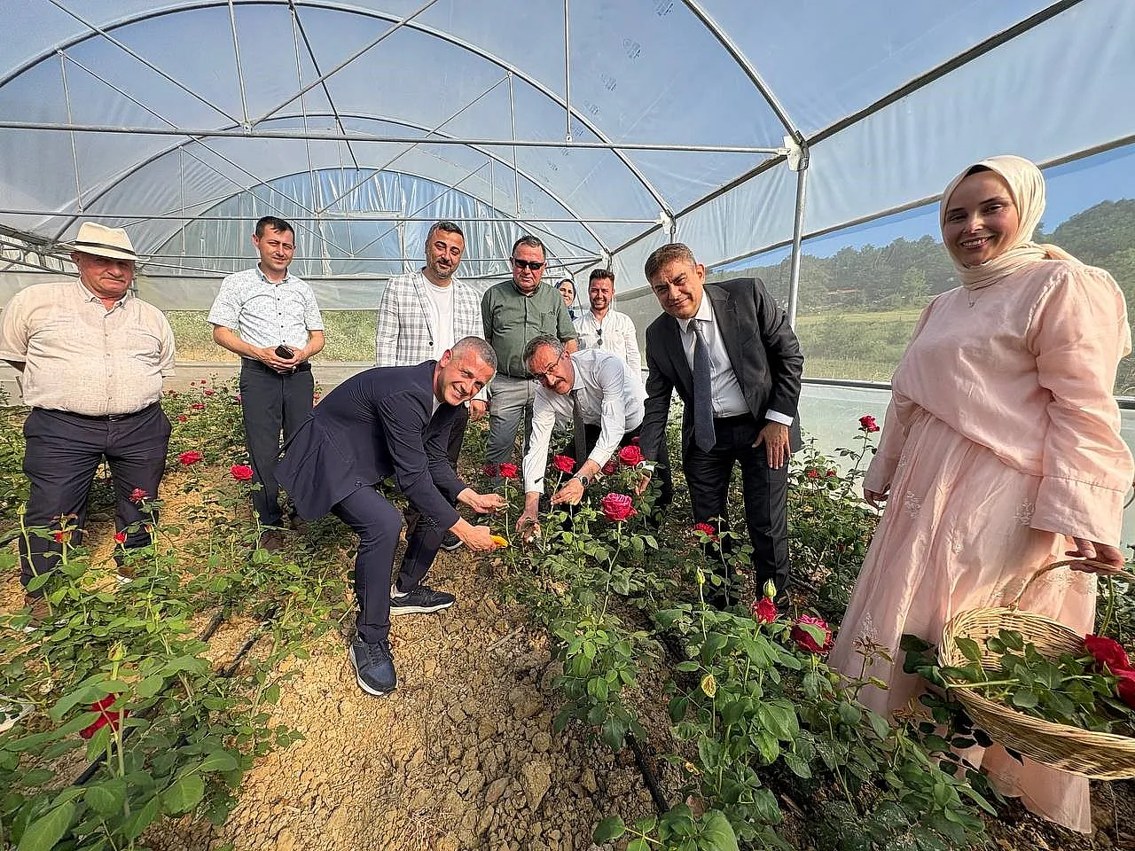 Gül kokulu girişim: Kadın girişimci modern gül serası kurdu