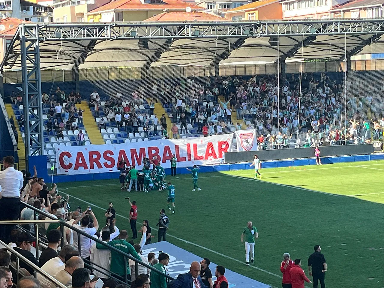 Çarşambaspor ilk yarıyı 2-2 eşitlikle tamamladı