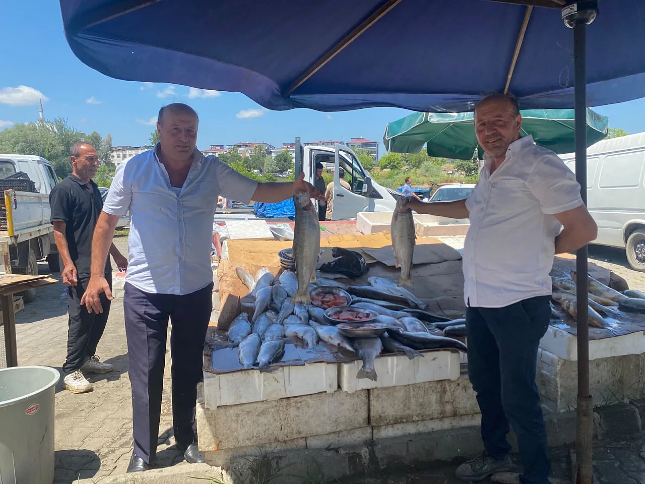 Samsun Çarşamba'da 40 yıllık ikiz balıkçılar