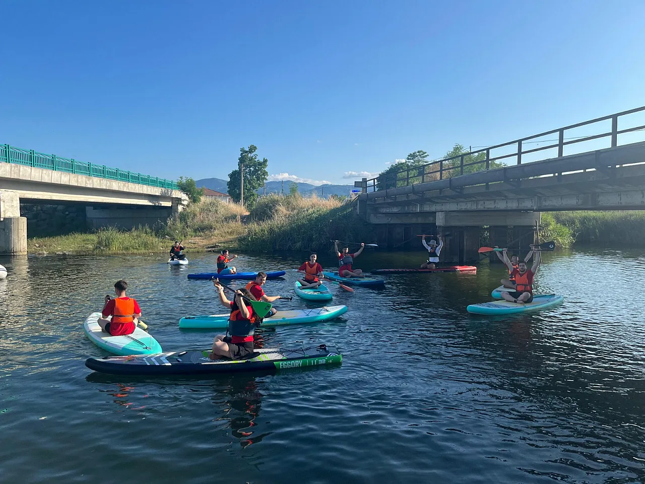 LÖSEV'li gençler sup board etkinliğinde doğayla buluştu
