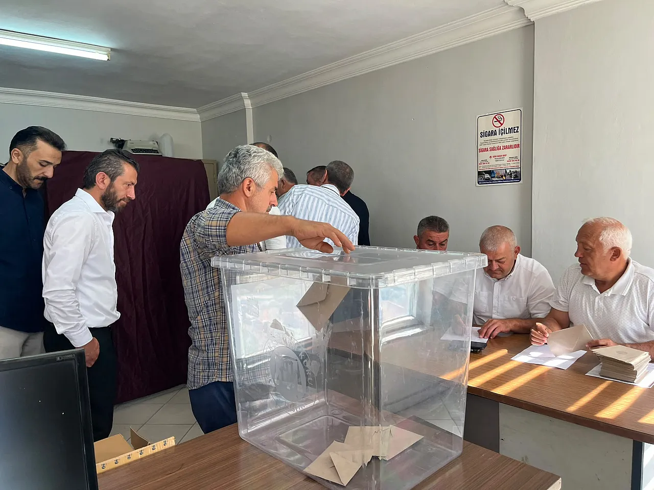 Çarşamba Muhtarlar Derneği'nde seçim heyecanı