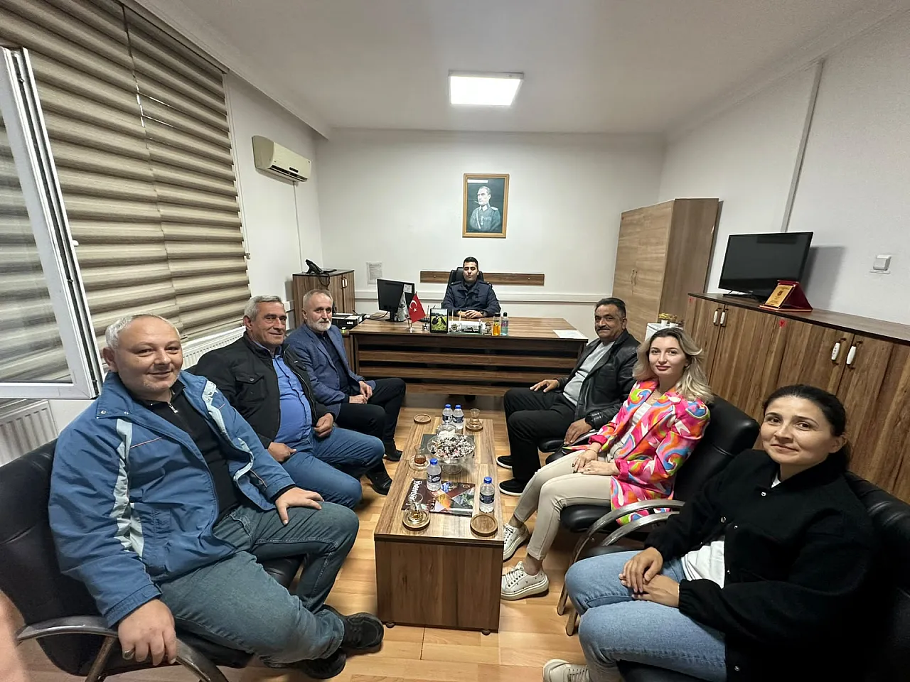 Yeşilırmak Gazeteciler Cemiyeti'nden Emniyet ve Jandarmaya ziyaret