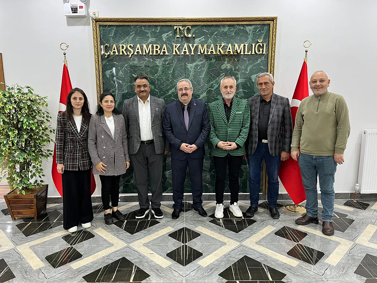 Yeşilırmak Gazeteciler Cemiyeti'nden protokol ziyaretleri