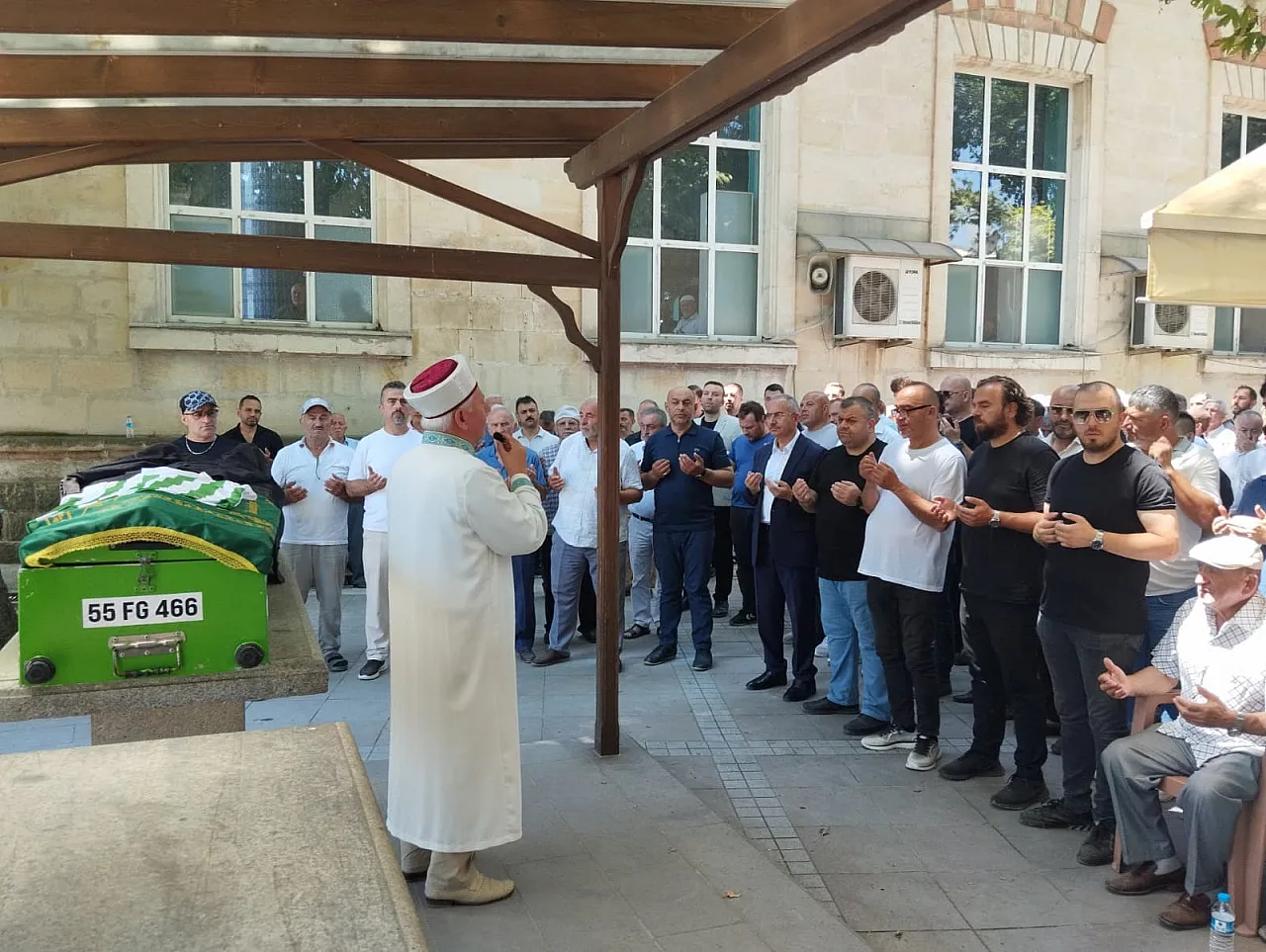 Çarşamba'da, İsa Acar son yolculuğuna uğurlandı