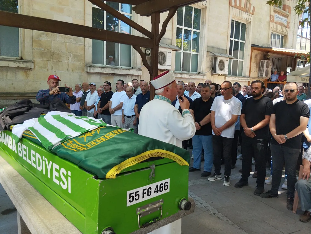 Çarşamba'da, İsa Acar son yolculuğuna uğurlandı