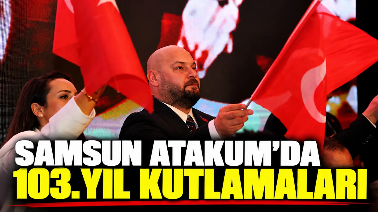 Atakum'da Cumhuriyet'in 103. yılı fener alayı ve konserlerle kutlandı