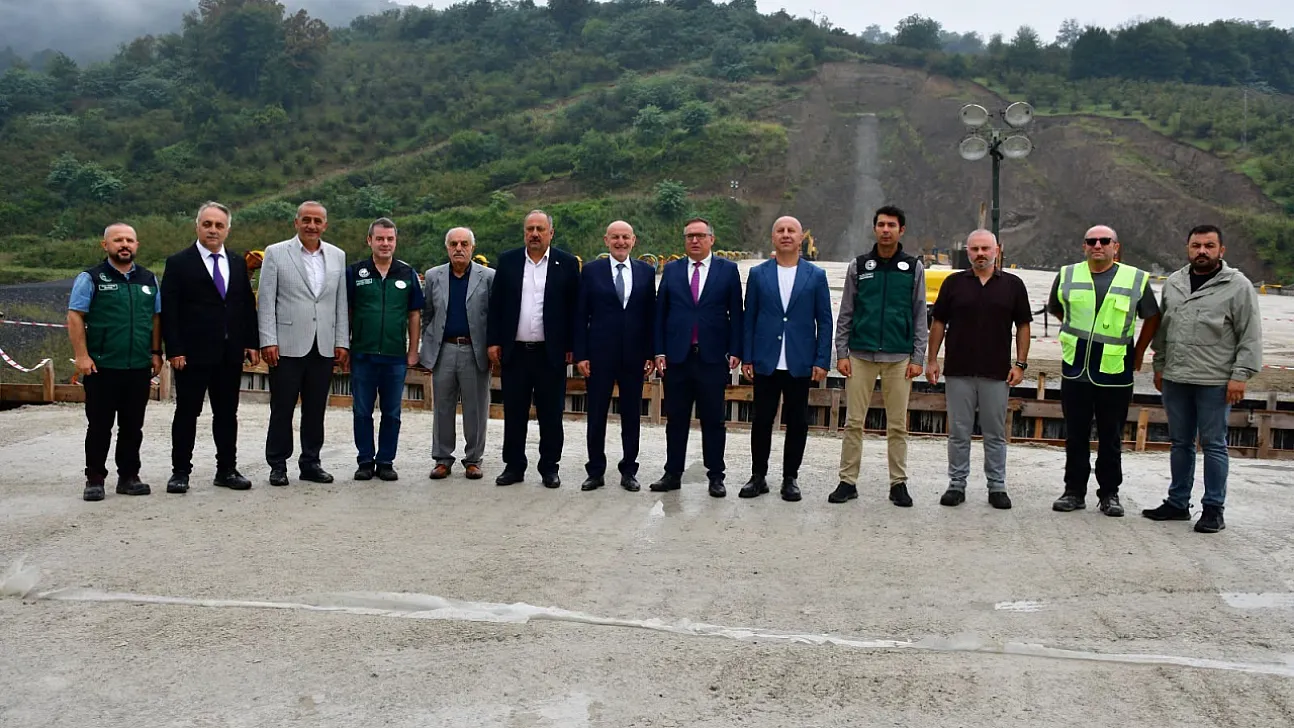 Başkan Şenol Kul'dan Salıpazarı Barajı açıklaması 'Terme için çok önemli bir yatırım'
