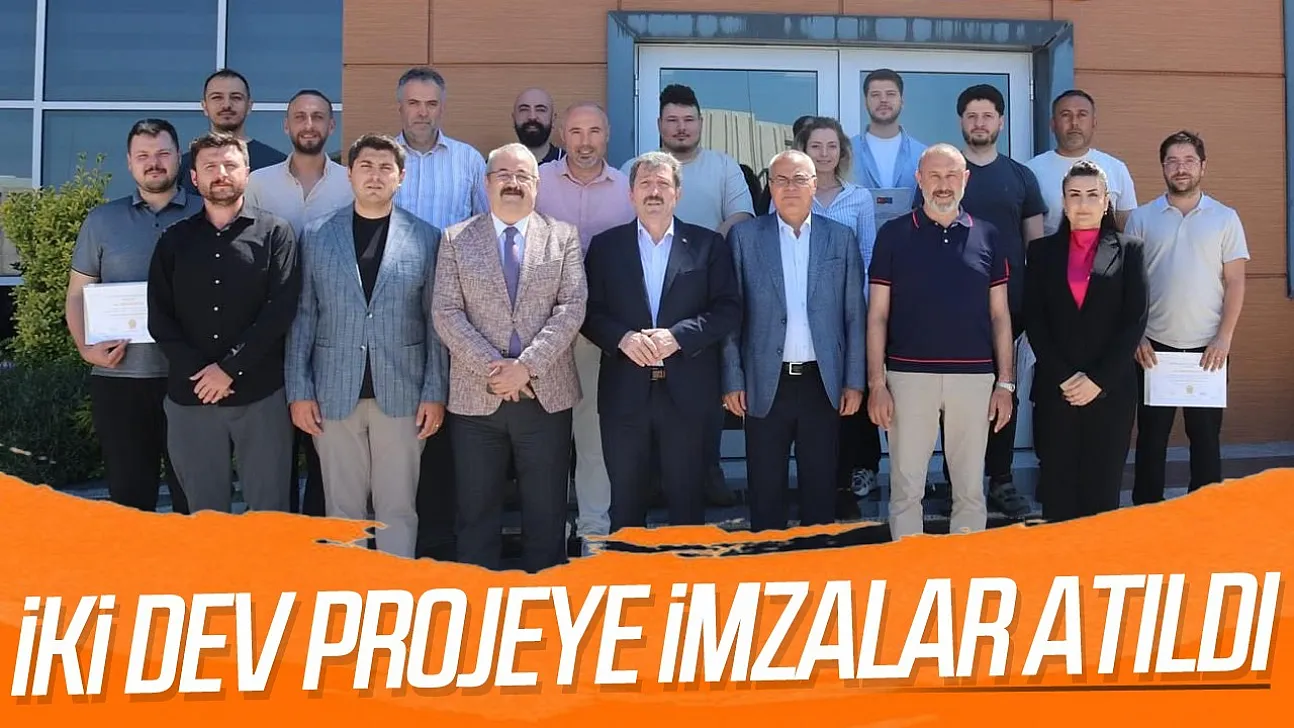 İkiz dönüşüm ve kivi projeleri hayata geçiriliyor