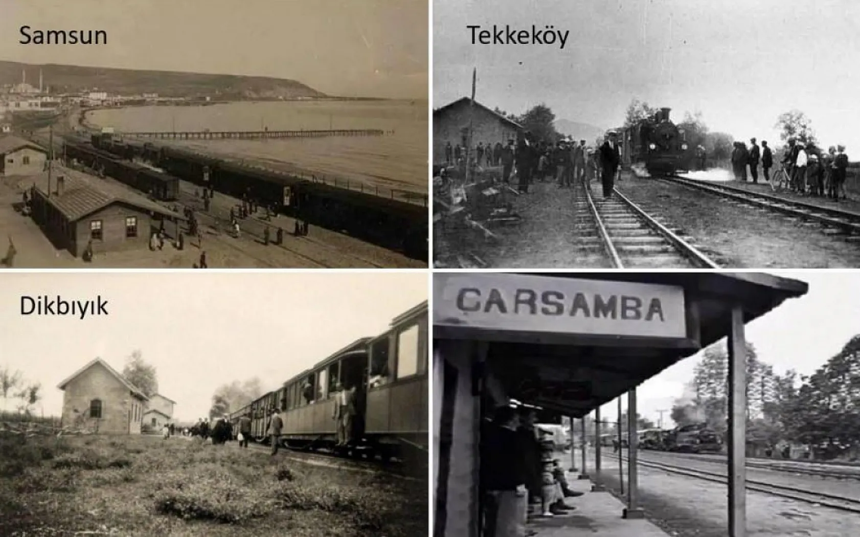 Cumhuriyet'in İlk Yerli Demiryolu 'Samsun-Çarşamba Hattı'