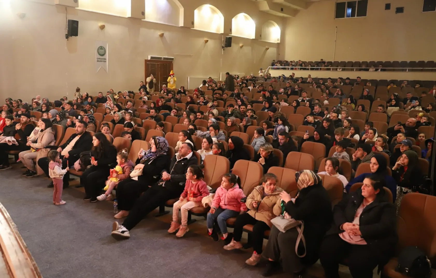 Miniklere iftar sonrası renkli anlar yaşatıldı
