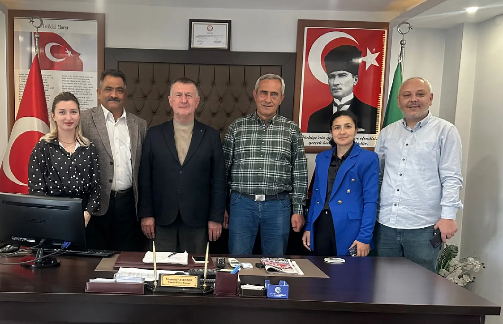 Yeşilırmak Gazeteciler Cemiyeti'nden kurum ziyaretleri