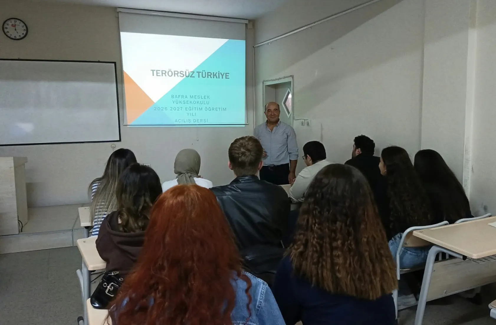 OMÜ'de 2026-2027 Akademik Yılı 'Terörsüz Türkiye' dersleriyle açıldı