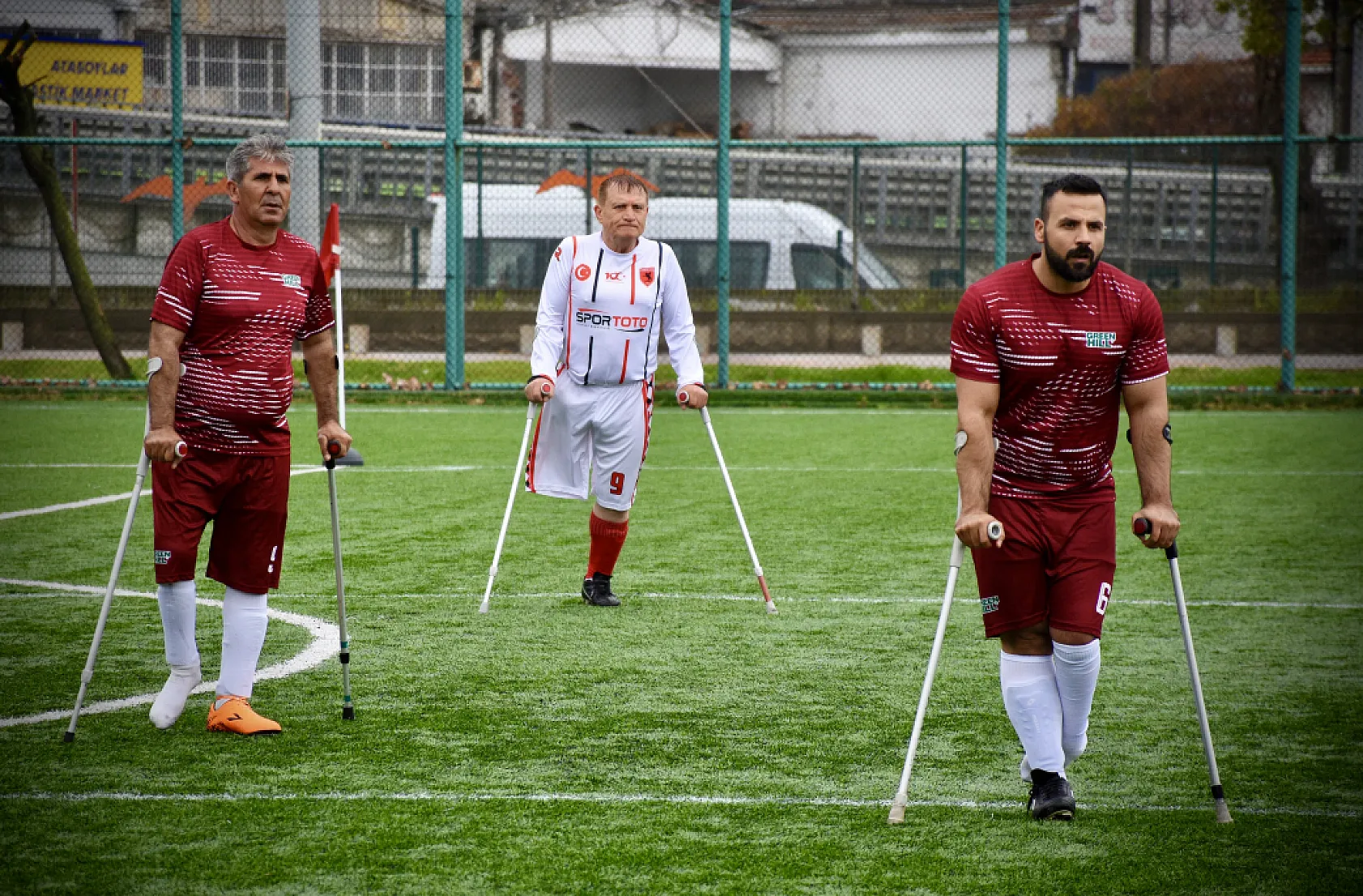 Samsun'da 66 yaşındaki ampute futbolcu, engelli bireylere örnek oluyor