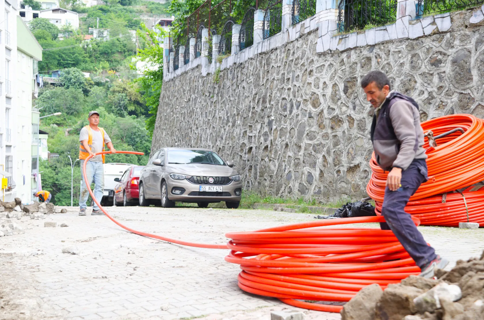 Canik'te Yatırımlar Hız Kesmiyor: 20 Bin Hane Fiber İnternete Kavuşuyor