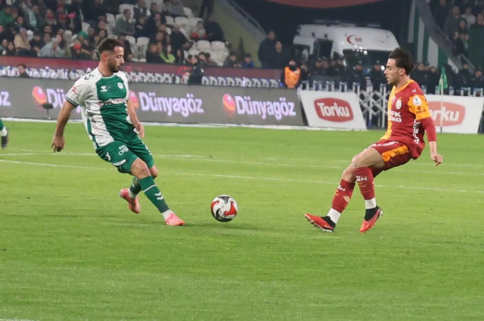 Zafer ev sabinin! Konyaspor: 2 - Galatasaray: 0