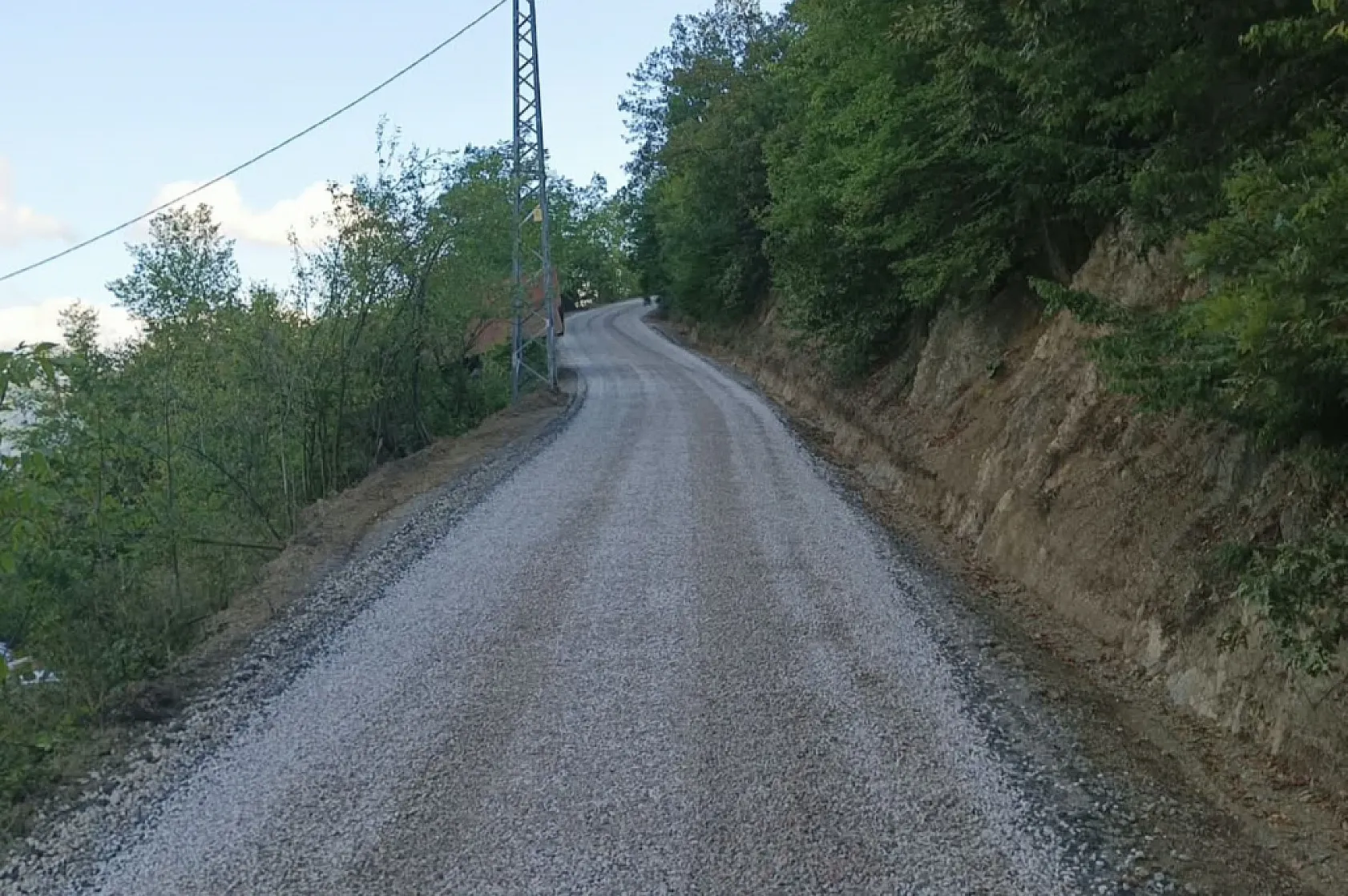 İlkadım'ın kırsalında 71 kilometrelik yol çalışması