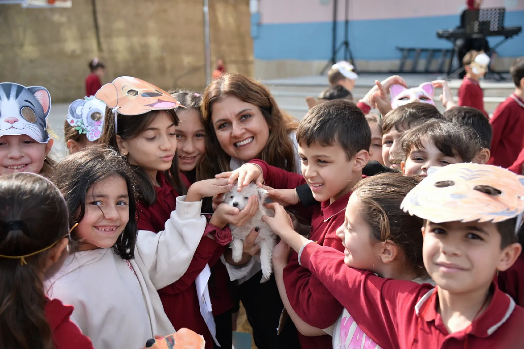 Miniklere hayvan sevgisi aşılandı