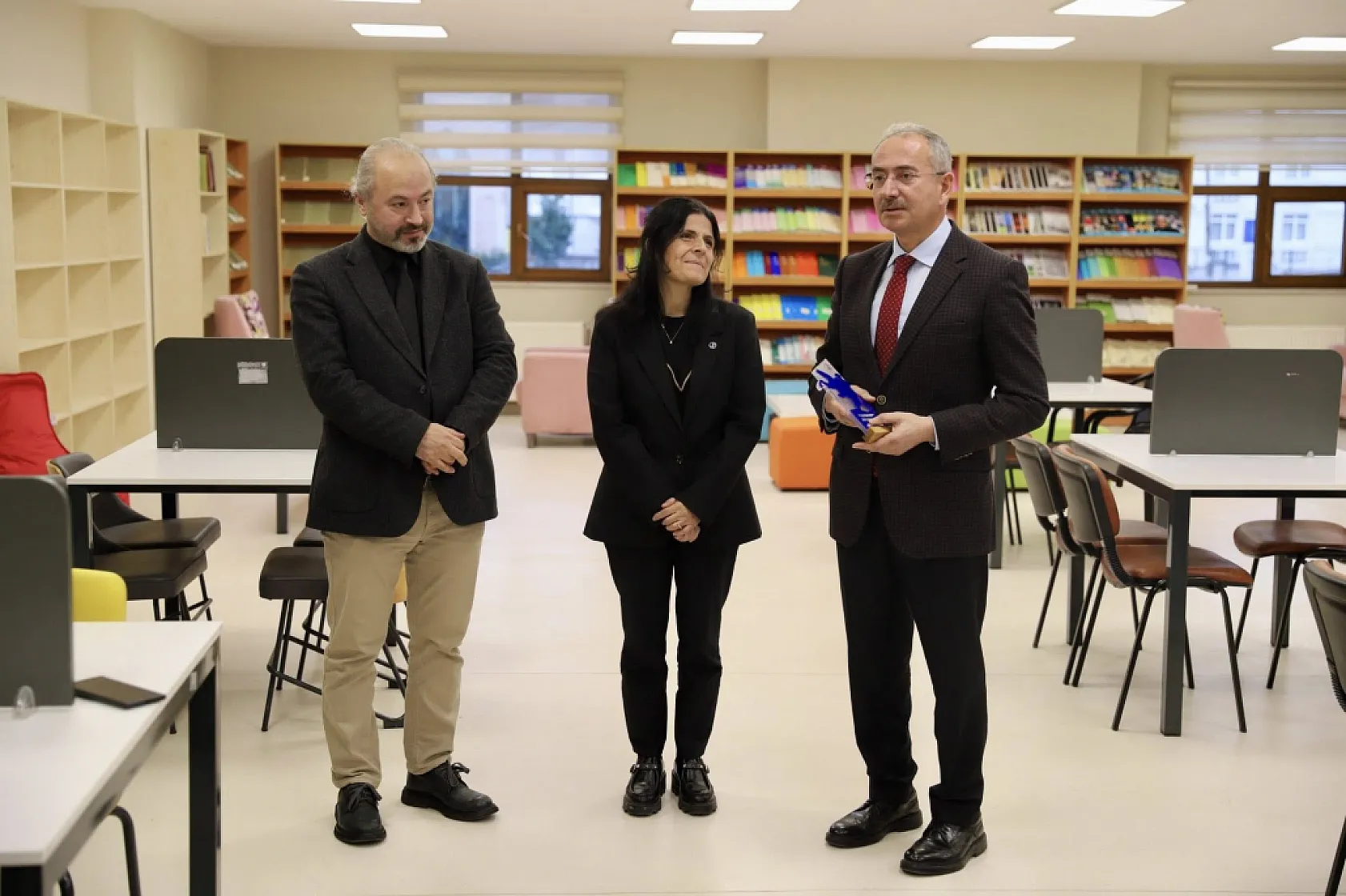 OMÜ Çarşamba İTBF'de bilgisayar laboratuvarı ve kütüphane hizmete açıldı