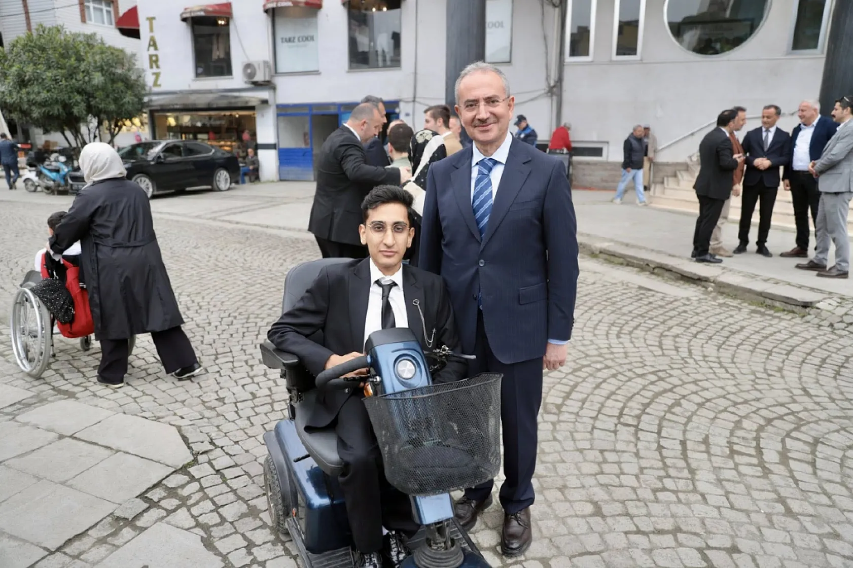 Çarşamba'da özel bireyler unutulmadı