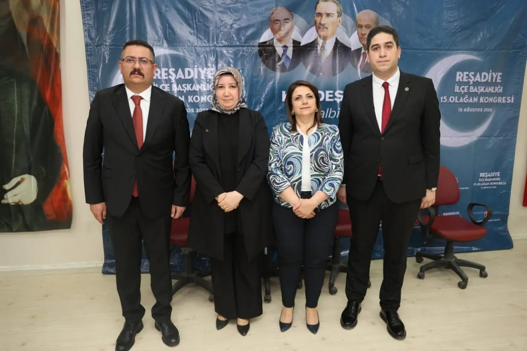 MHP Reşadiye'de Batuhan Kargılı ilçe başkanı seçildi