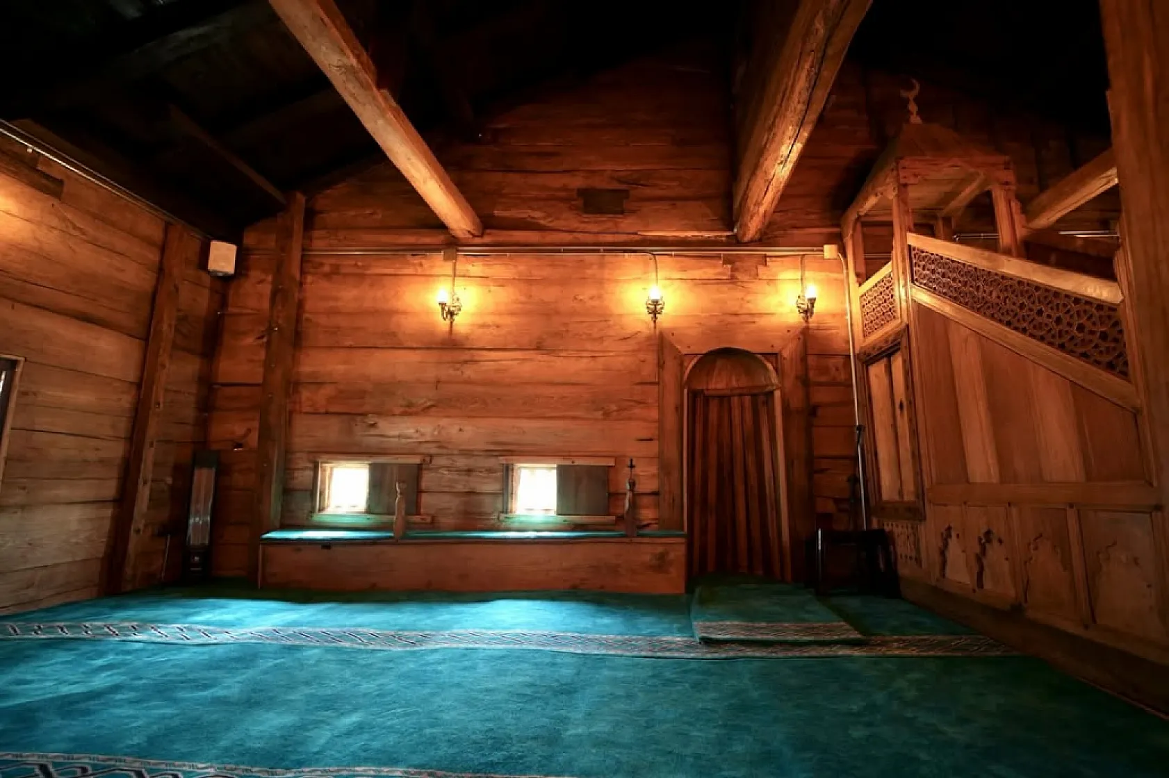 Terme Yeni Cami yeniden ibadete açıldı