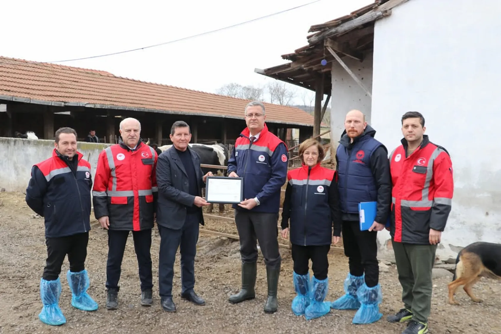 Bafra'da bir işletme daha Hastalıktan Ari oldu
