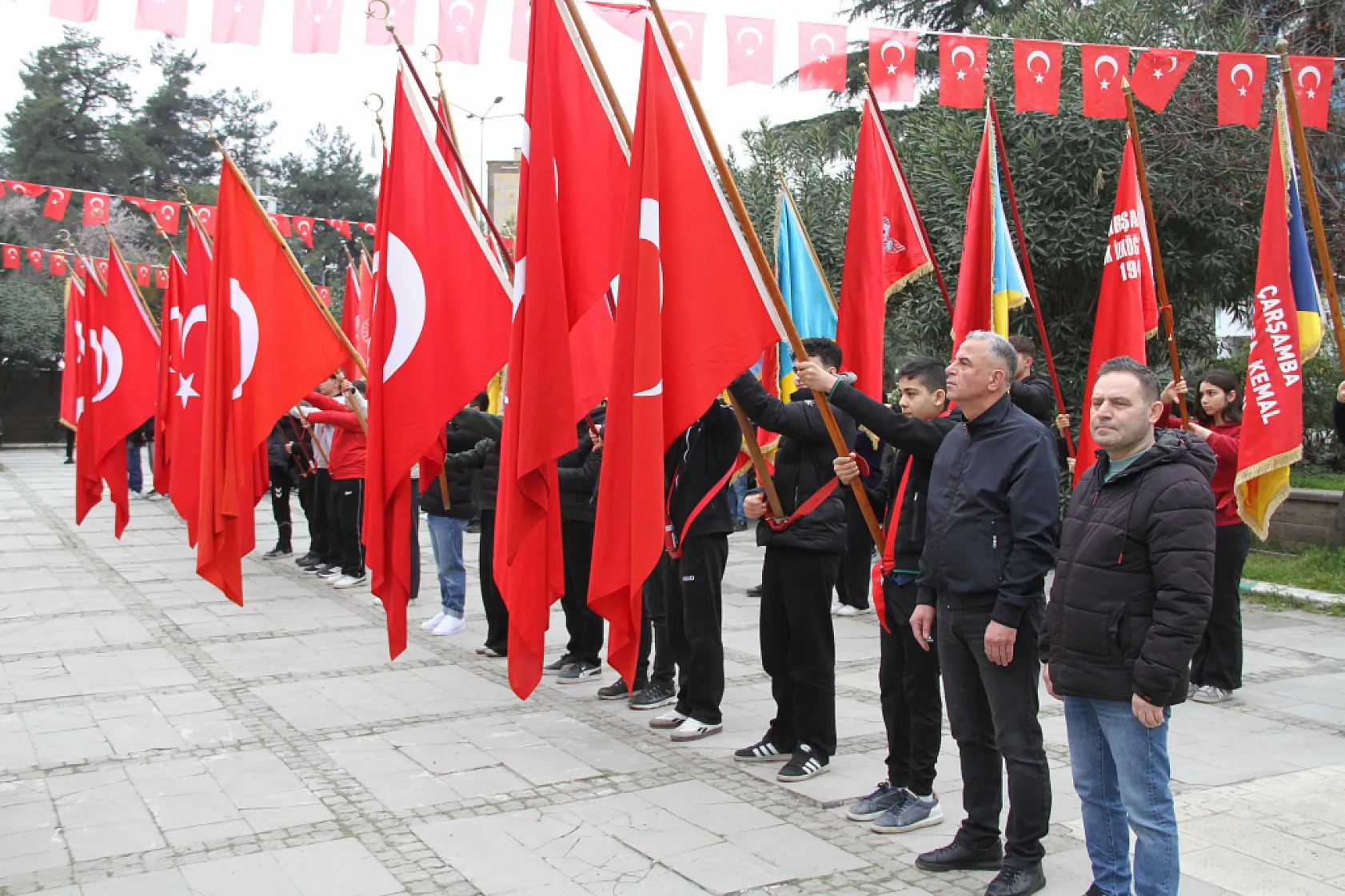 Çarşamba 'da 18 Mart Çanakkale şehitleri anıldı