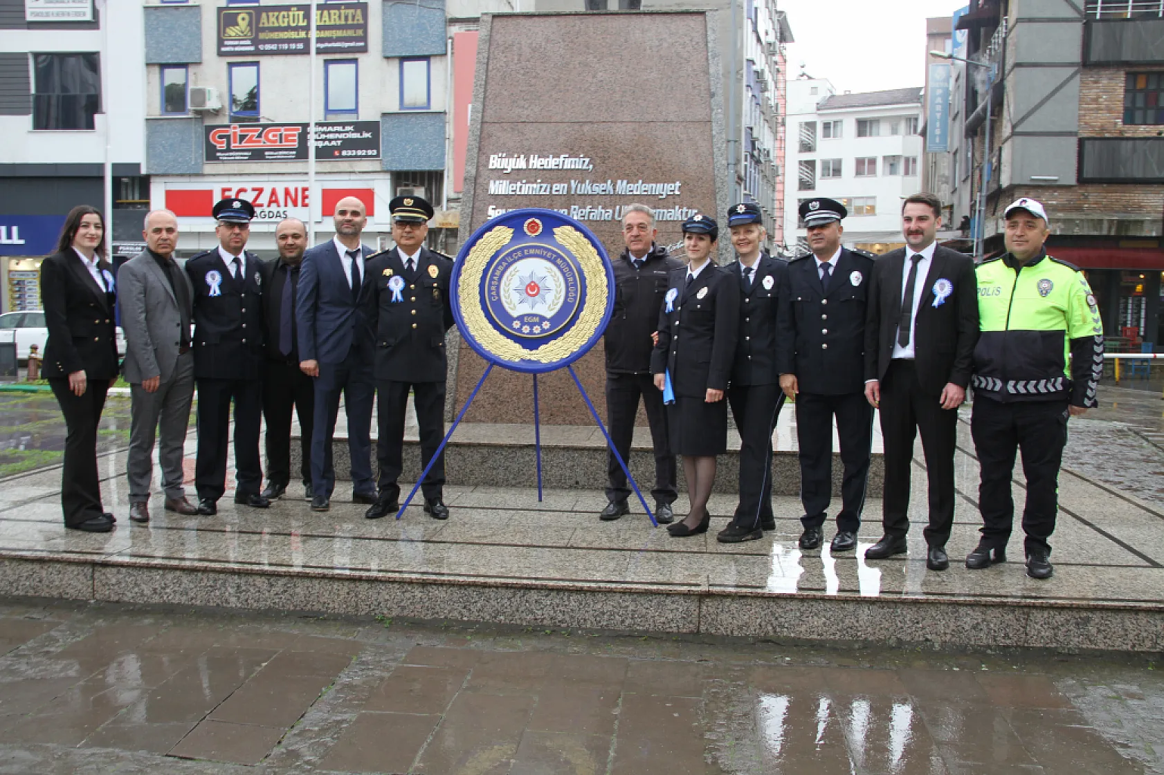 Çarşamba'da polis haftası kutlandı!