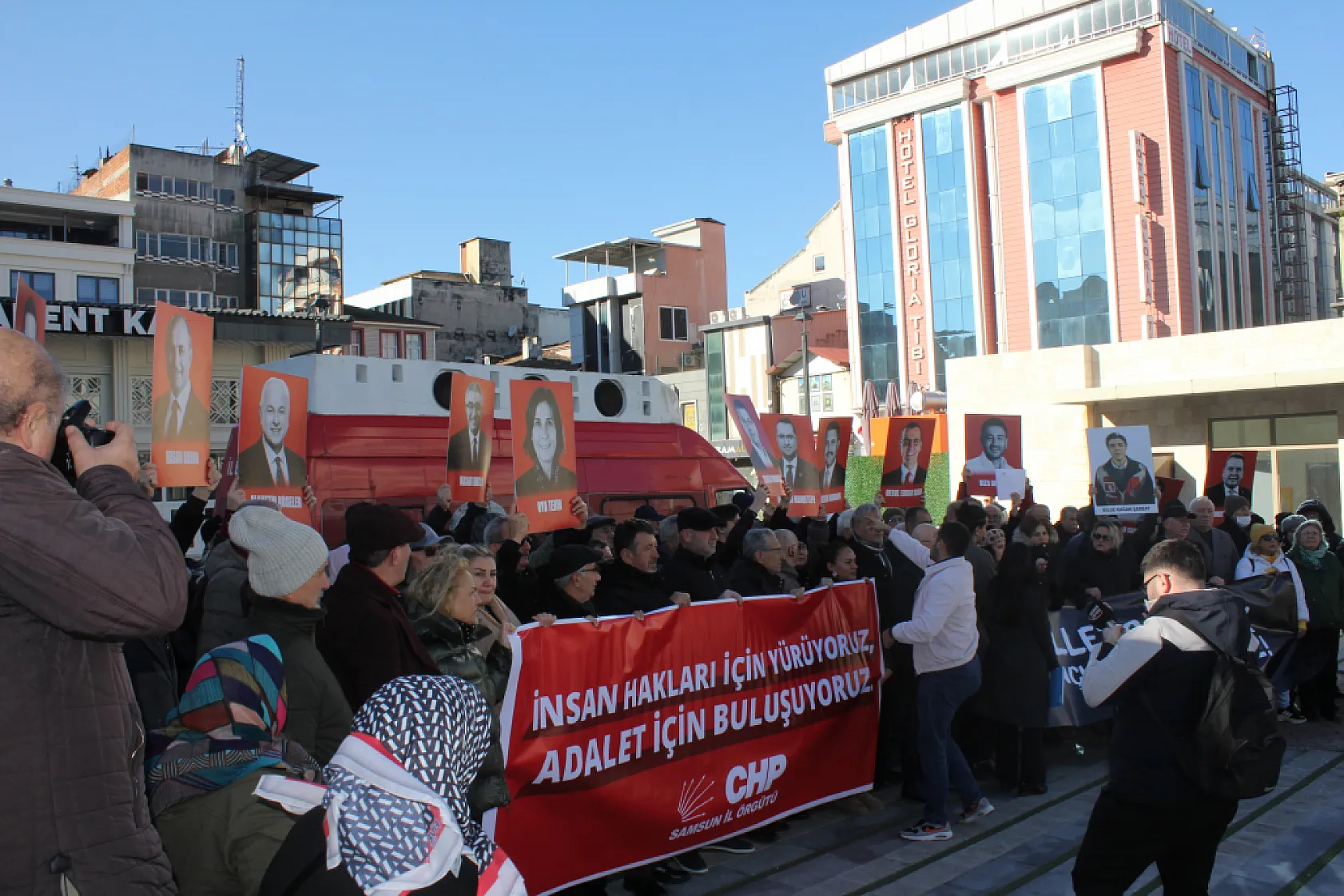CHP Samsun'dan Sert Mesaj: 'Adalet Tutsak Edilemez, Sandık Gelecek!'