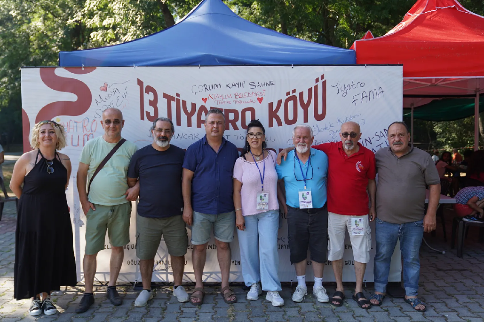 Tiyatroya gönül verenler 13. Tiyatro Köyü'nde buluştu