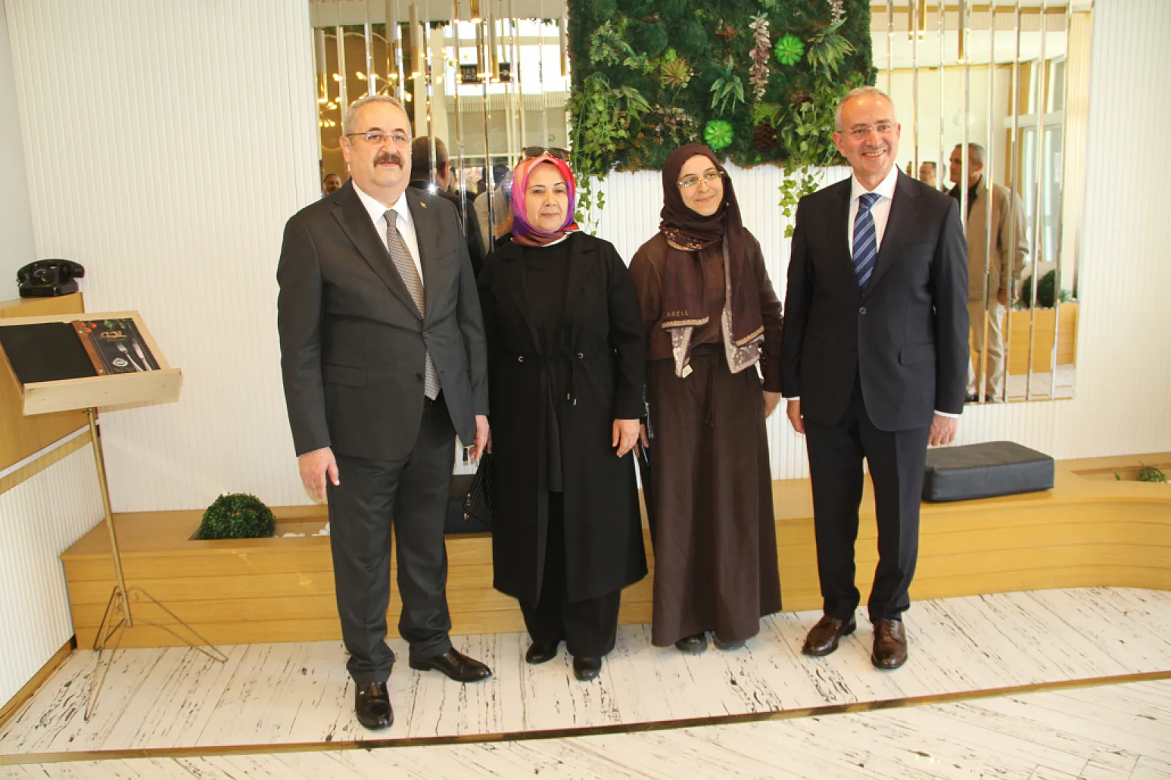 Çarşamba'da protokol bayramlaştı