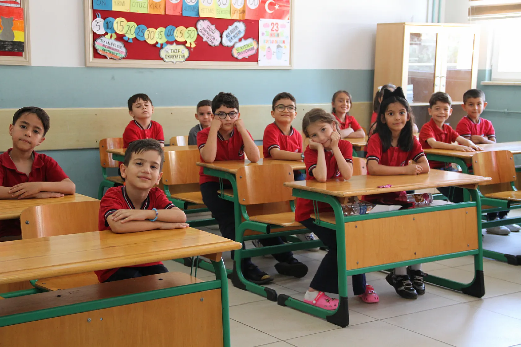 Çarşamba'da 26 bin öğrenci karne aldı