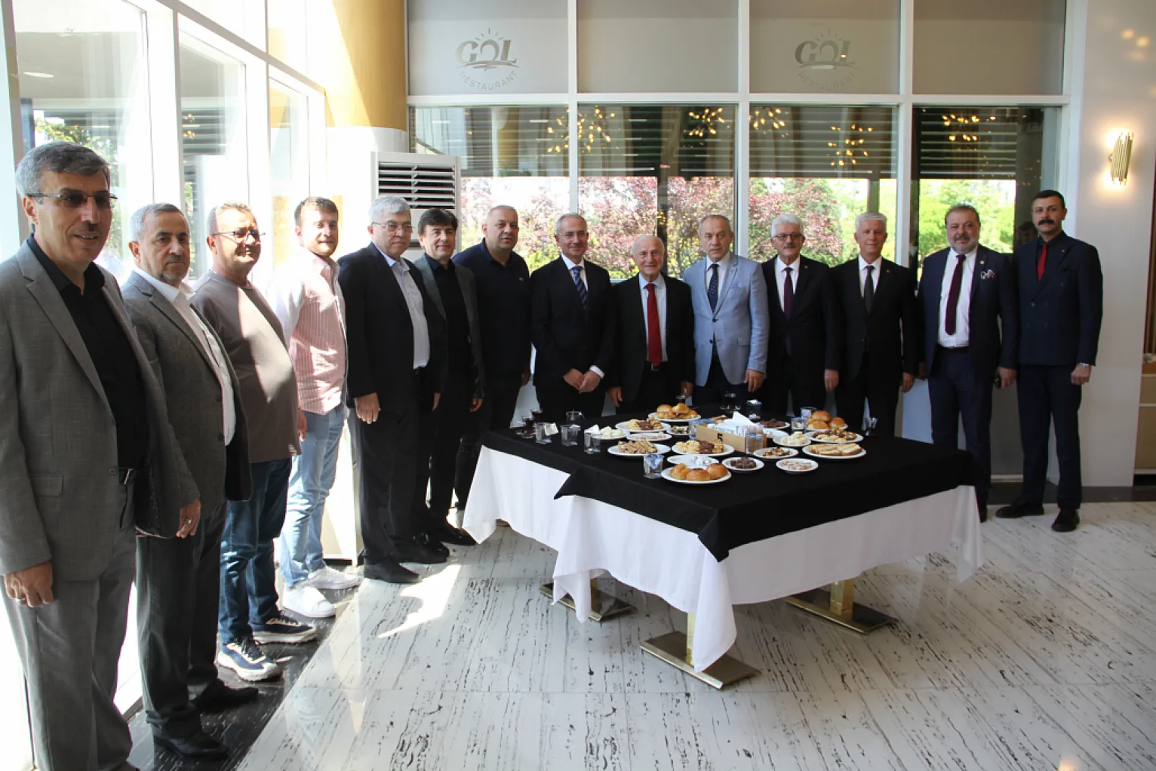 Çarşamba'da protokol bayramlaştı