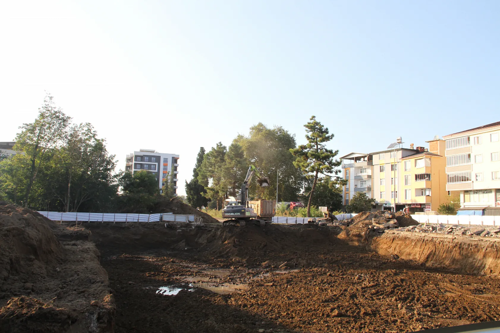 Çarşamba'da modern emniyet binası için çalışmalar başladı