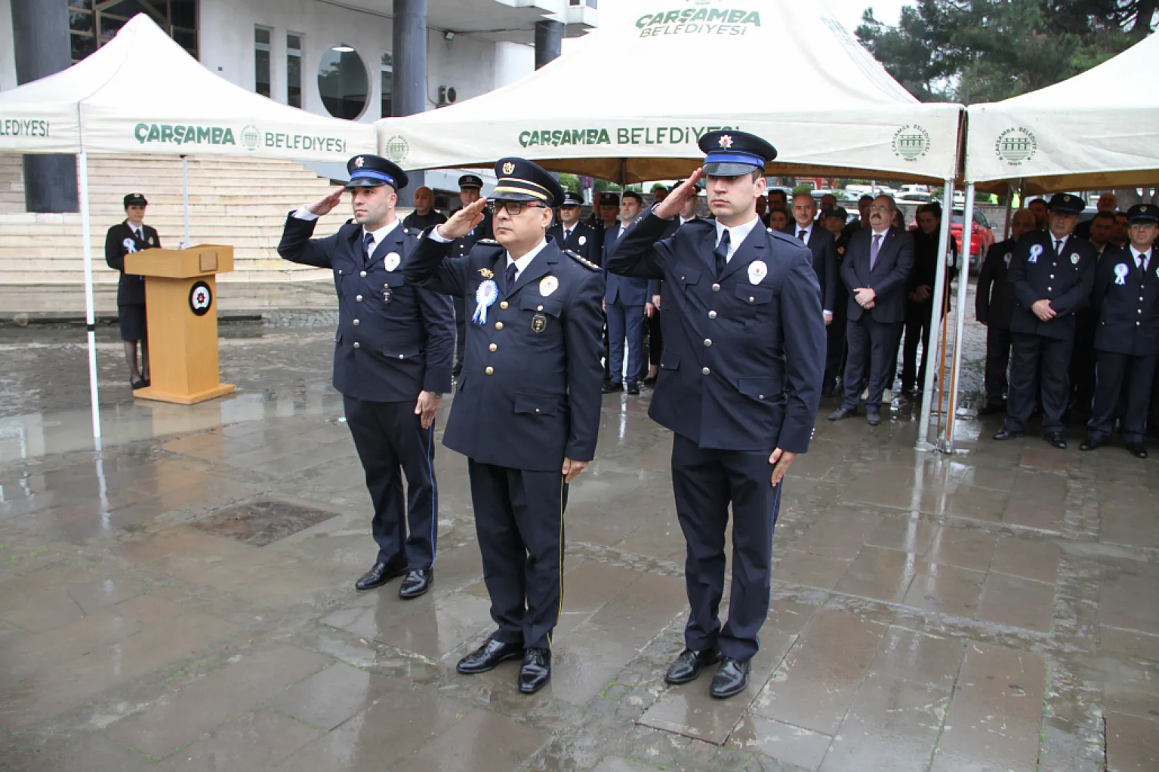 Çarşamba'da polis haftası kutlandı!