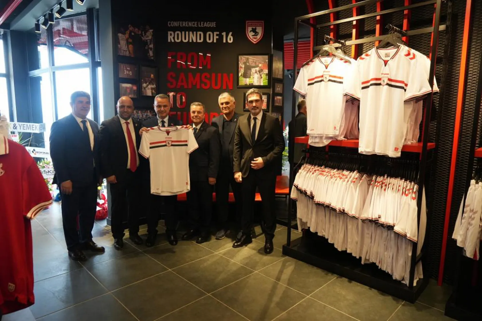 5. mağazasını açan Samsunspor'dan Avrupa mesajı