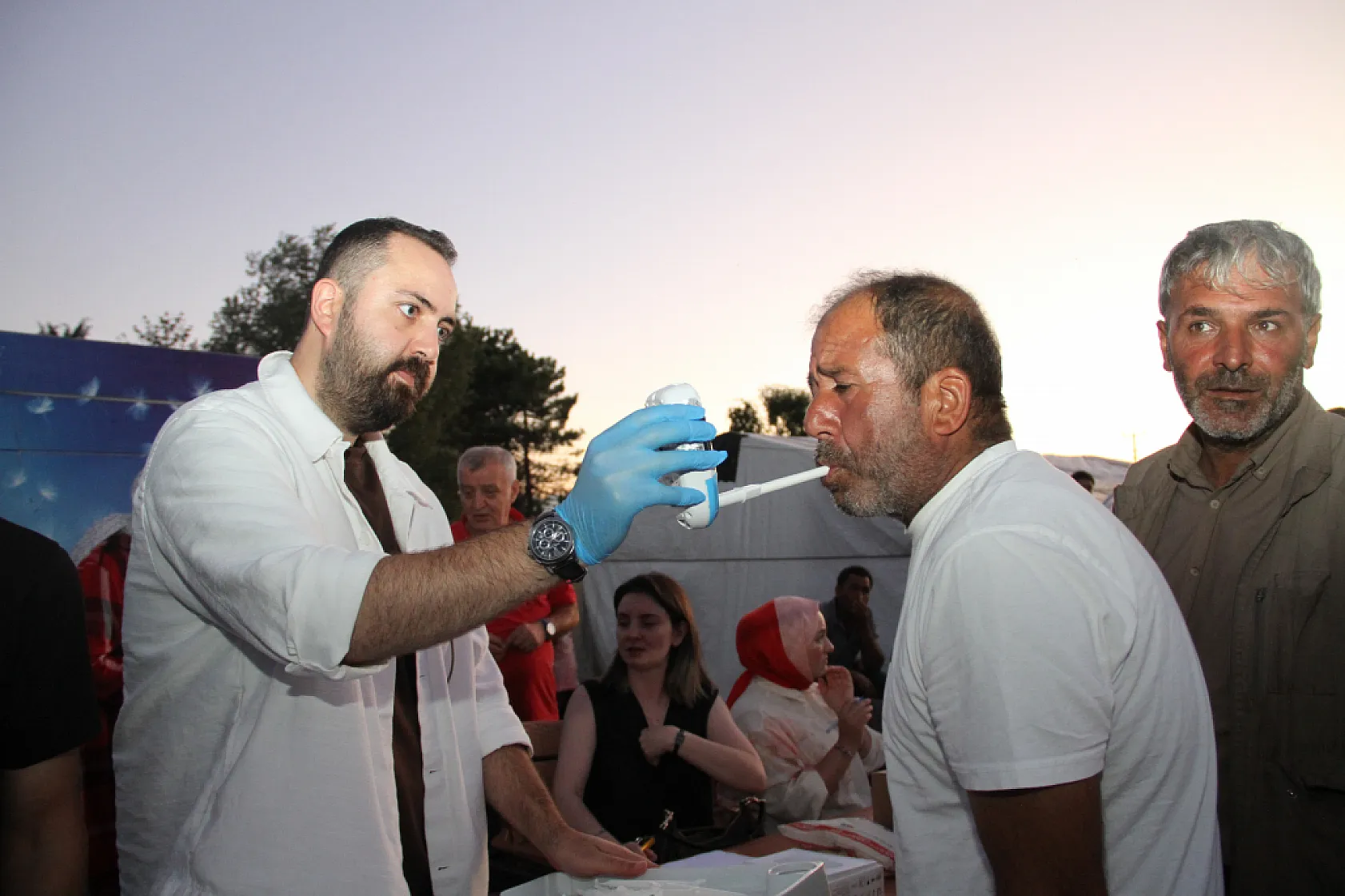 Çarşamba'da 350 mevsimlik tarım işçisine sağlık taraması