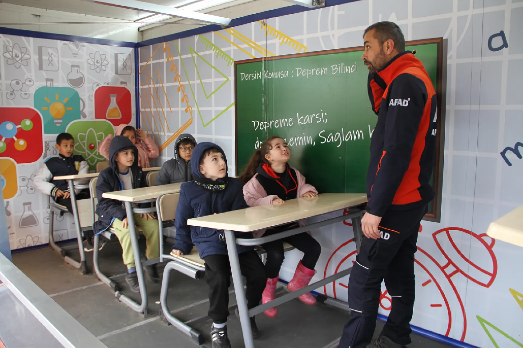'Deprem Simülasyon Tırı' Çarşamba'da