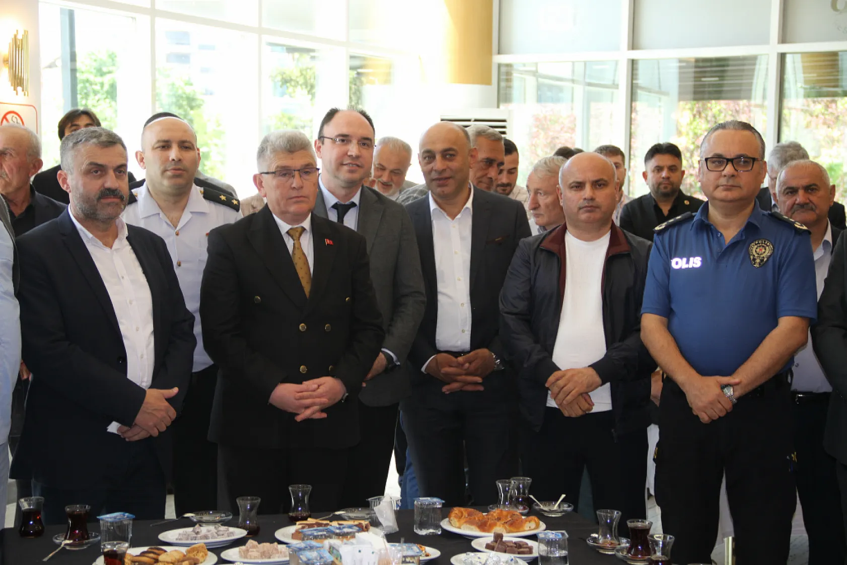 Çarşamba'da protokol bayramlaştı
