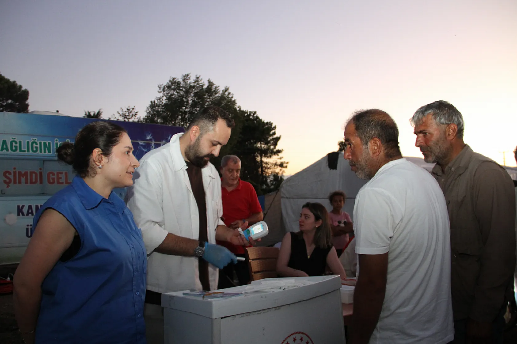 Çarşamba'da 350 mevsimlik tarım işçisine sağlık taraması