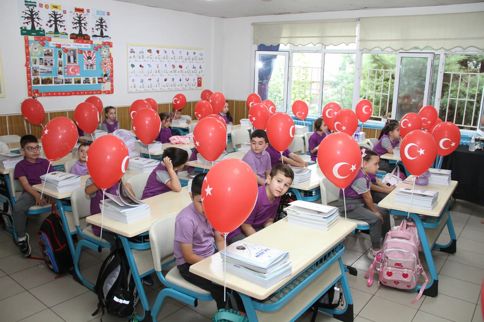 Çarşamba'da yeni eğitim-öğretim yılı Kaymakam Sağlam'ın ziliyle başladı