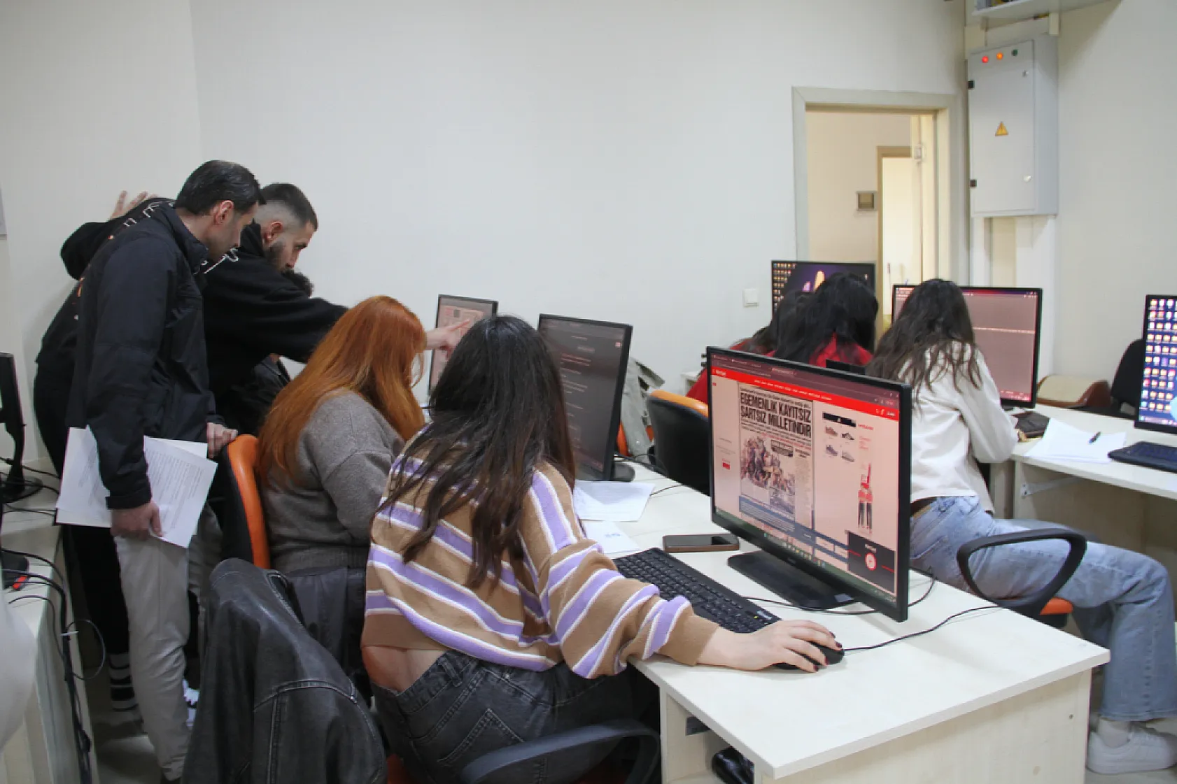 OMÜ'de '15 Temmuz Manşetleri Atölyesi' düzenlendi