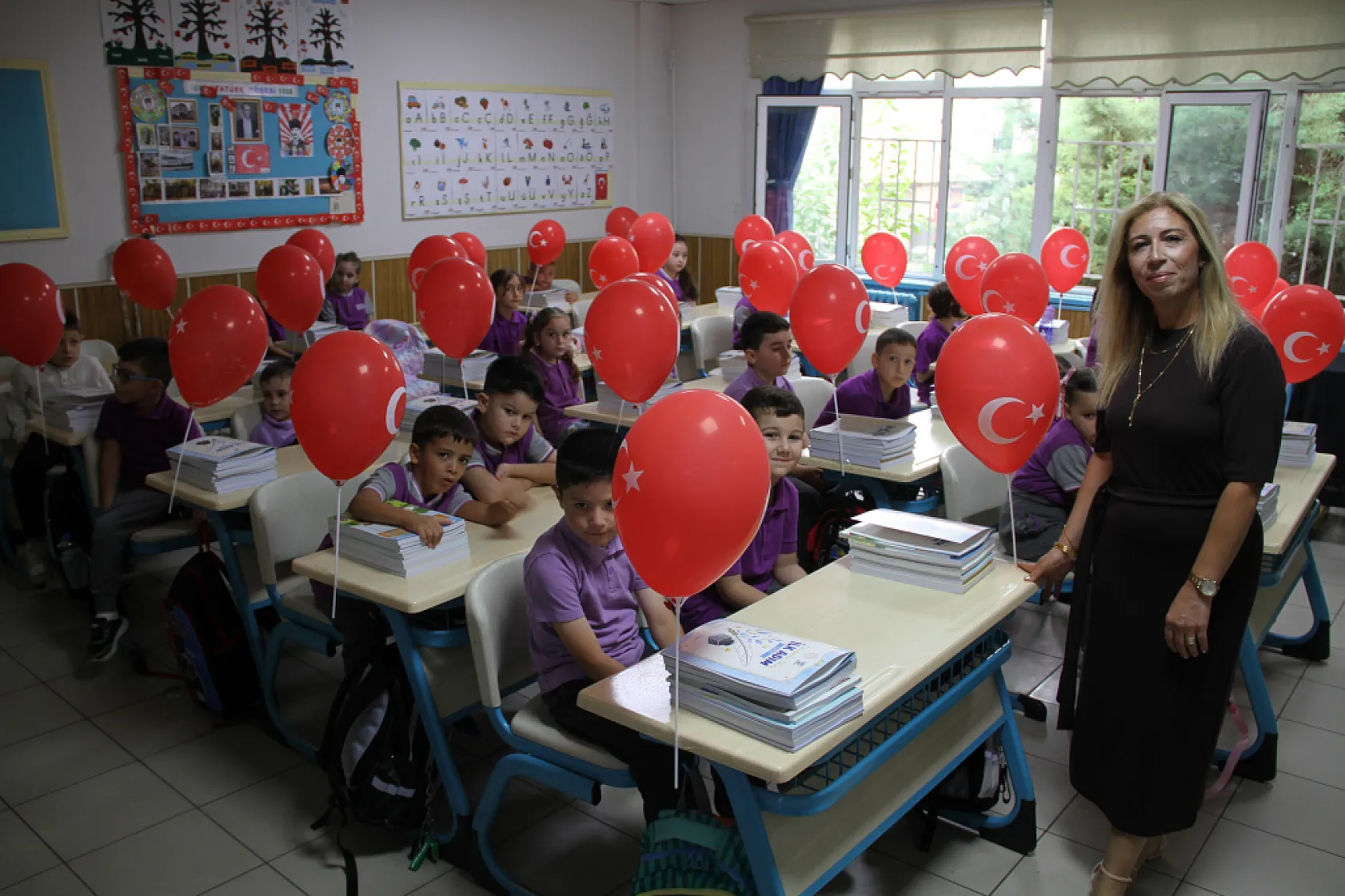 Çarşamba'da yeni eğitim-öğretim yılı Kaymakam Sağlam'ın ziliyle başladı