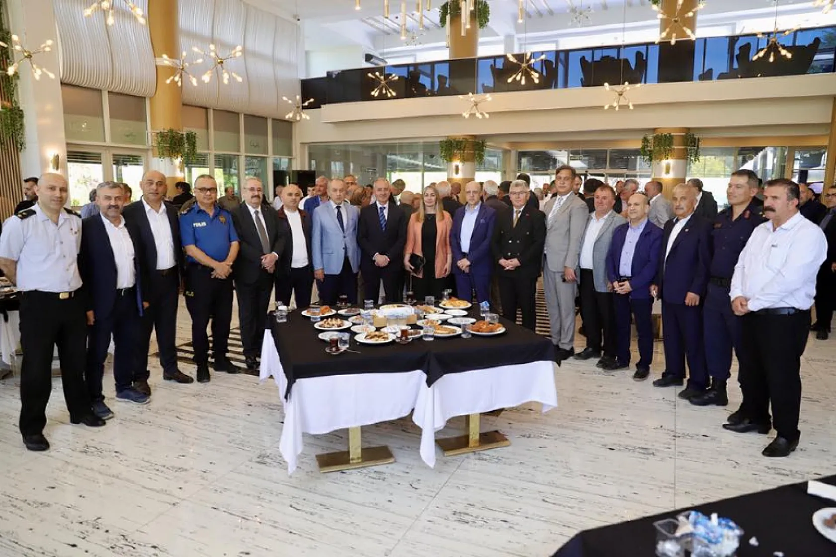 Çarşamba'da protokol bayramlaştı