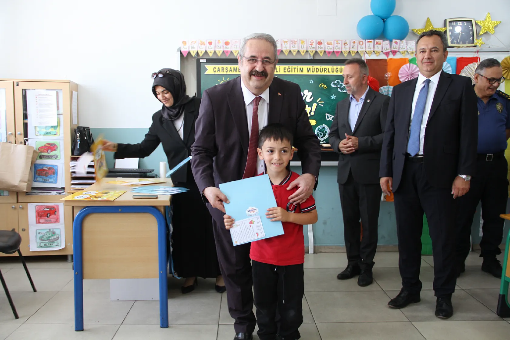 Çarşamba'da 26 bin öğrenci karne aldı