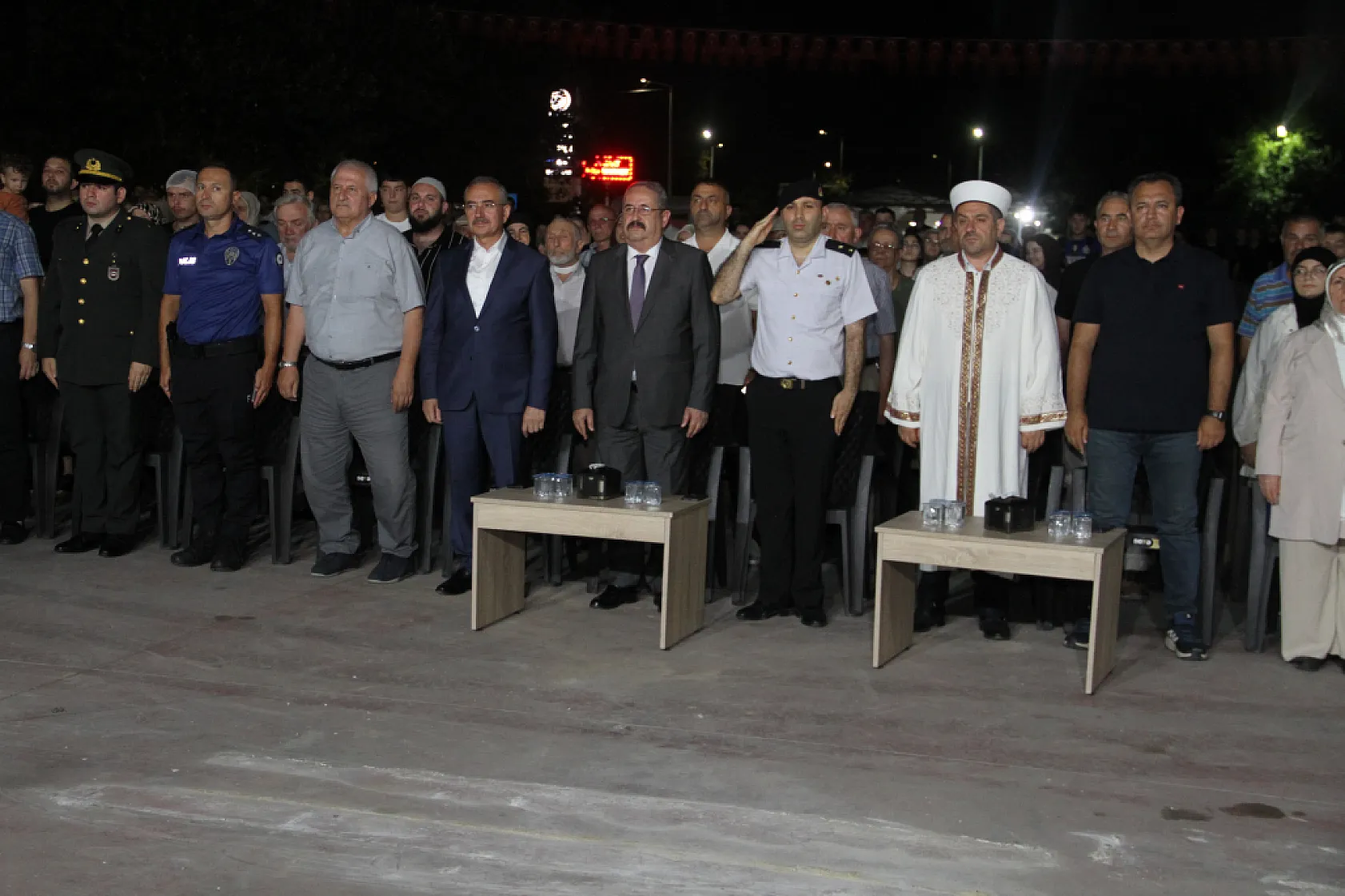 Çarşamba'da 15 Temmuz şehitleri dualarla anıldı