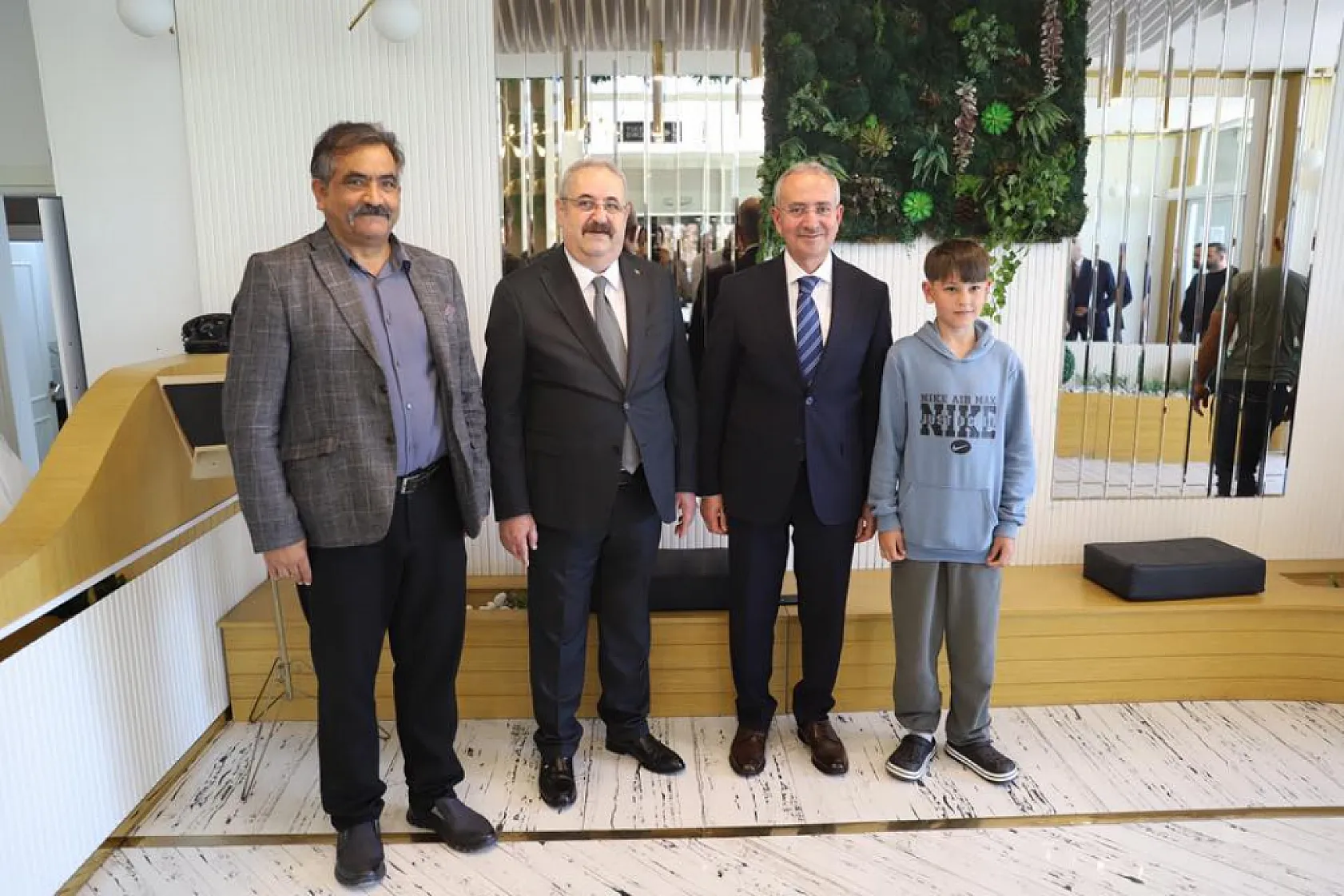Çarşamba'da protokol bayramlaştı